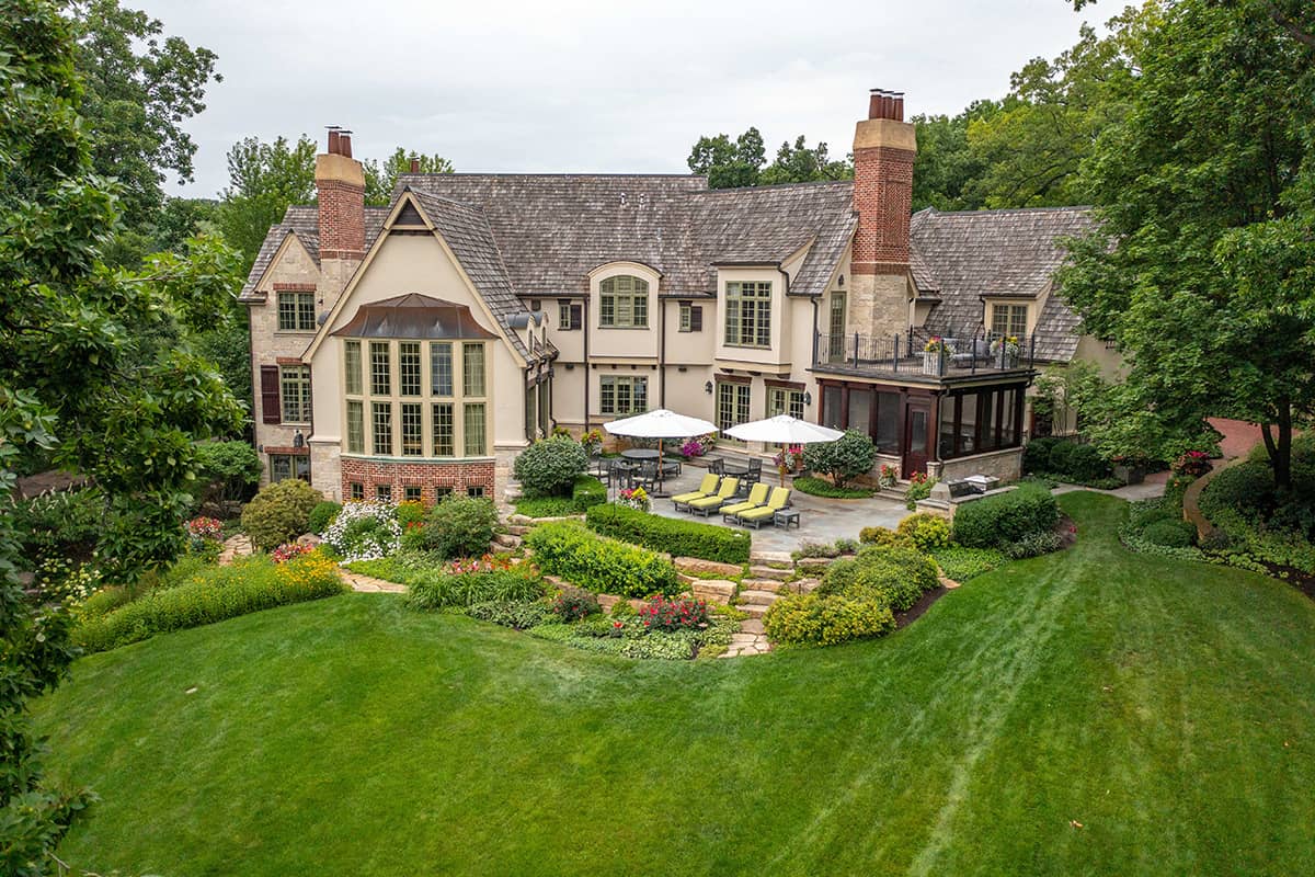 lush estate garden barrington