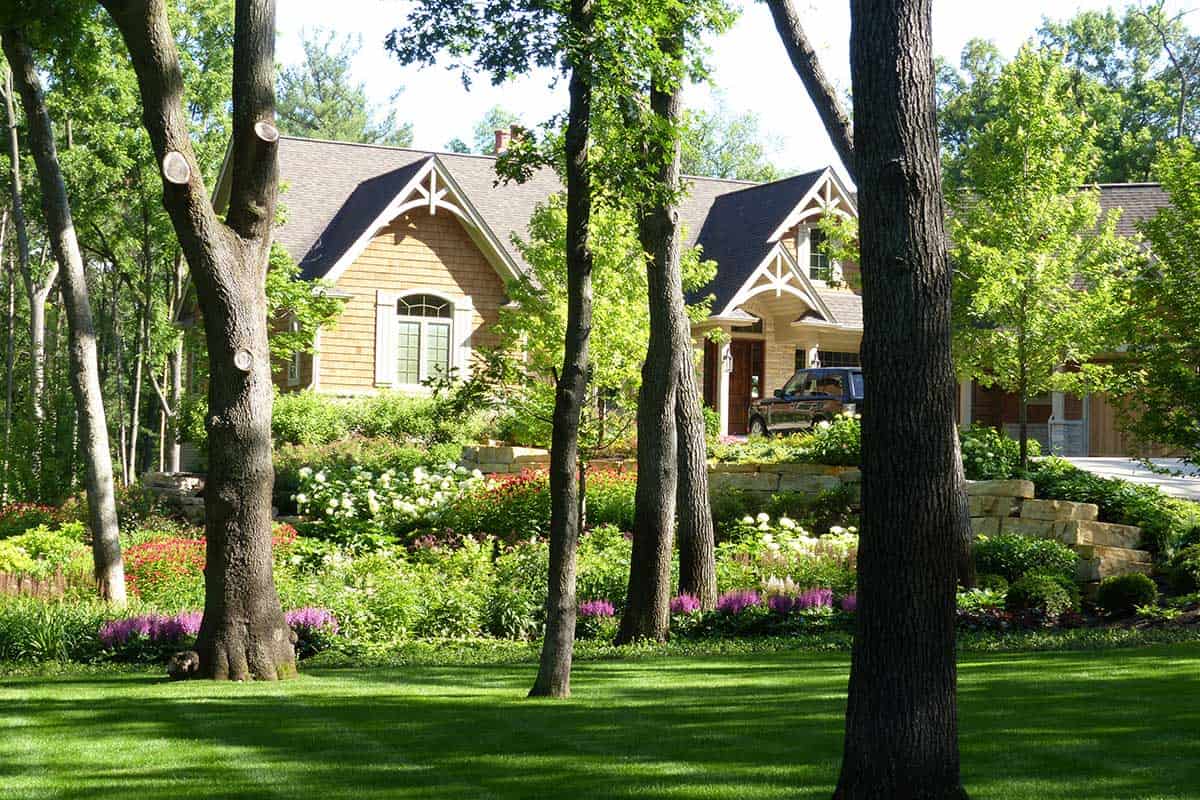 woodland garden in bull valley il