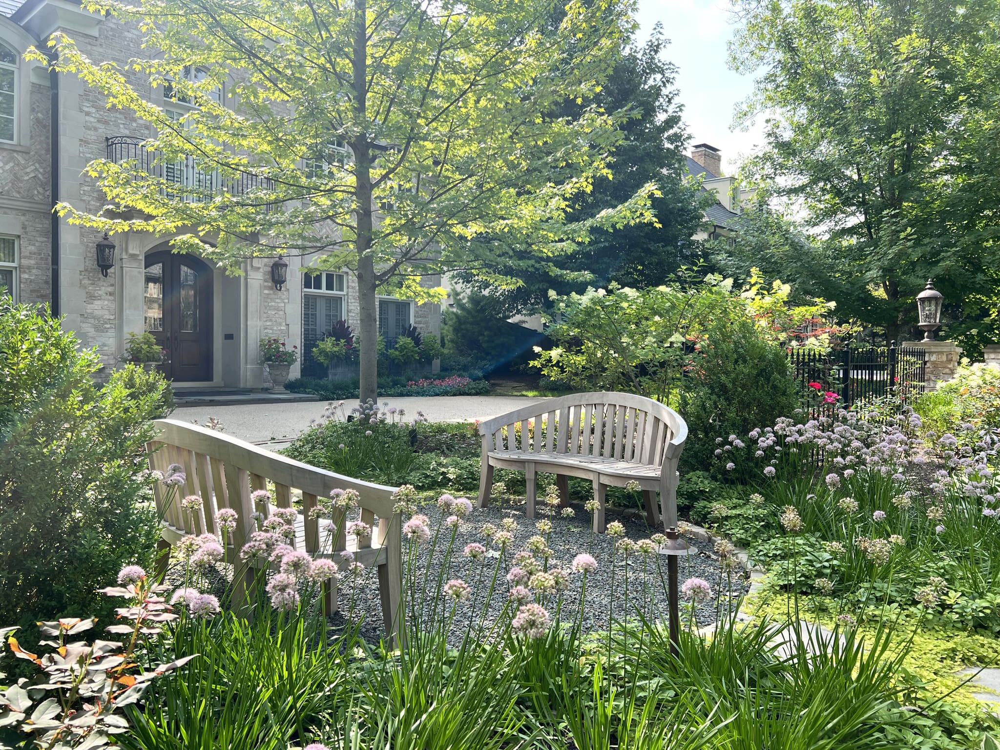 front garden seating